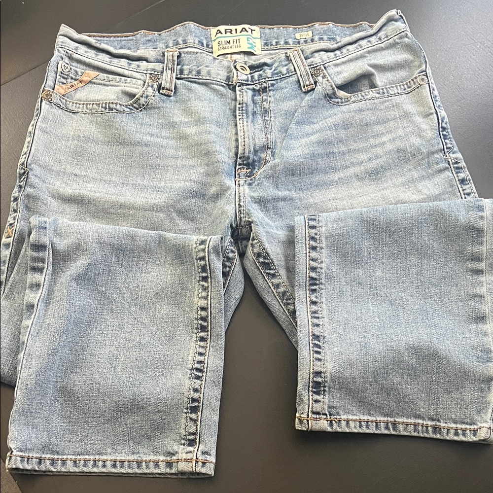 Ariat Sky Blue Slim Fit Jeans